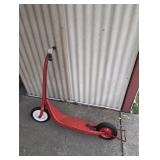 Vintage Red Scooter
