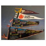 4 Vintage Pennants