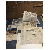 Vintage Newspapers & Ephemera