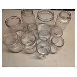 Clear Glass Jars