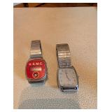 Two Metal Wristwatches