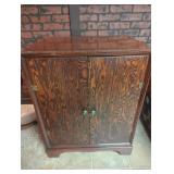 Two-Door Wooden Cabinet