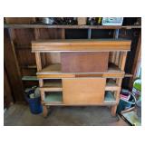 Wood Utility Shelving Unit