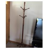 Wooden Coat Rack