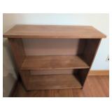 Wooden Two-Shelf Bookcase