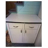 Metal Cabinet with Enamel Top