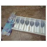 Frosted Wine Glasses