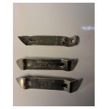 Three Bottle Openers