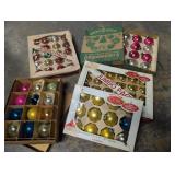 Vintage Glass Ornaments