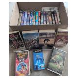 Assorted VHS Tapes