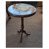 Wooden Pedestal Plant Stand