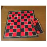 Vintage Checker Set