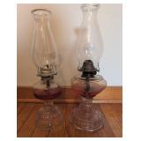 Glass Oil Lamps