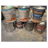 Assorted Paint Cans