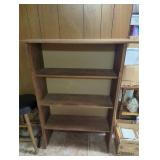 Wooden Bookshelf Unit