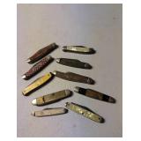 (10) Pocket Knives
