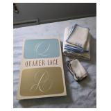 Quaker Lace Tablecloth Set