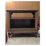 Wooden Two-Shelf Console