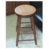 Oak Wood Bar Stool