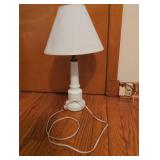 Milk Glass Table Lamp