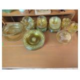 Yellow Depression Glass Set