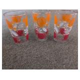 3 Vintage Glasses
