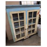 Wood Display Cabinet