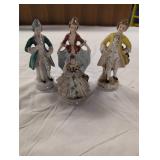Porcelain Figurine Set
