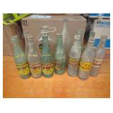 Vintage Soda Glass Bottles