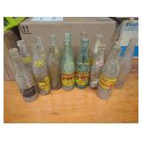 Vintage Soda Bottles Lot