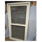 White Vinyl Window Frame