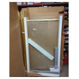 Frameless 2-Panel Bypass Shower Door