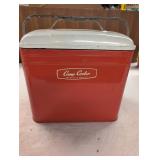 Vintage Metal Camp Cooler