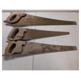 Three Hand Saws