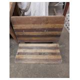 Wood & Cast Iron Bench