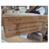 Wooden Grandin Wine Crate