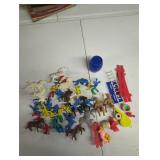 Plastic Toy Figures Set