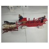 Cast Iron Fire Wagon