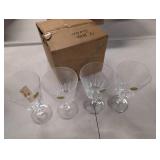 4 Princess House Glasses