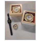 Clocks, Watch, Compass