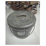 Wheeling Metal Bucket