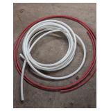 Red & White PEX Tubing Coils