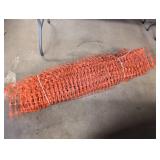 Orange Plastic Netting