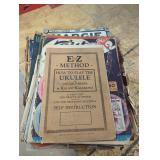 Sheet Music and Folios
