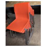 9 Stacking Chairs