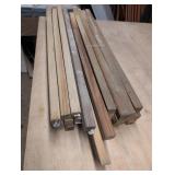 Bundle of Wooden Dowels