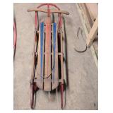 Wood & Metal Flyer Sled