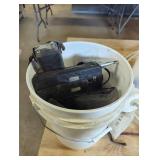 Bucket of Vintage Radios