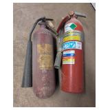Two Fire Extinguishers