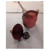 Funnel, Gas Can, Oil Can